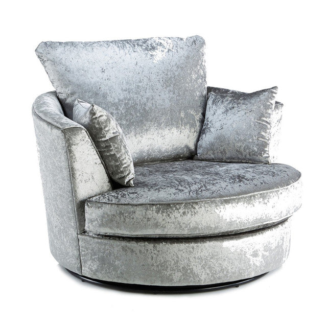 Crushed Velvet Sofa