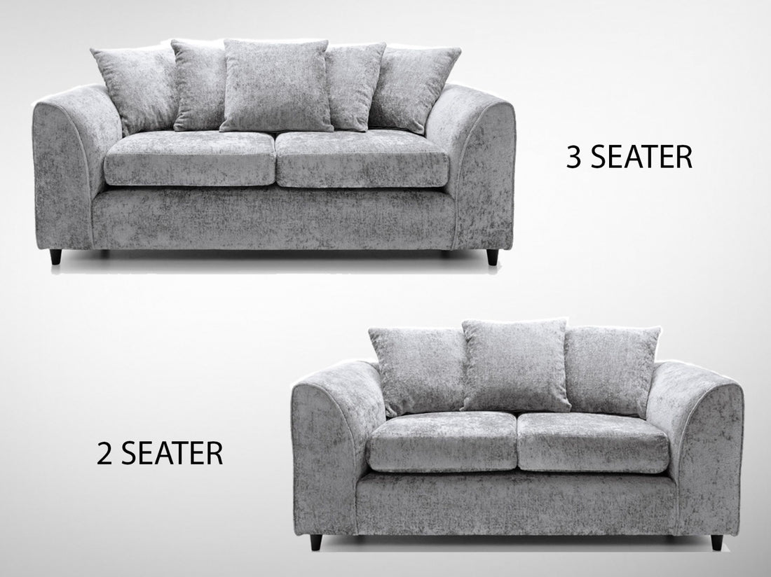 Crushed Velvet Sofa